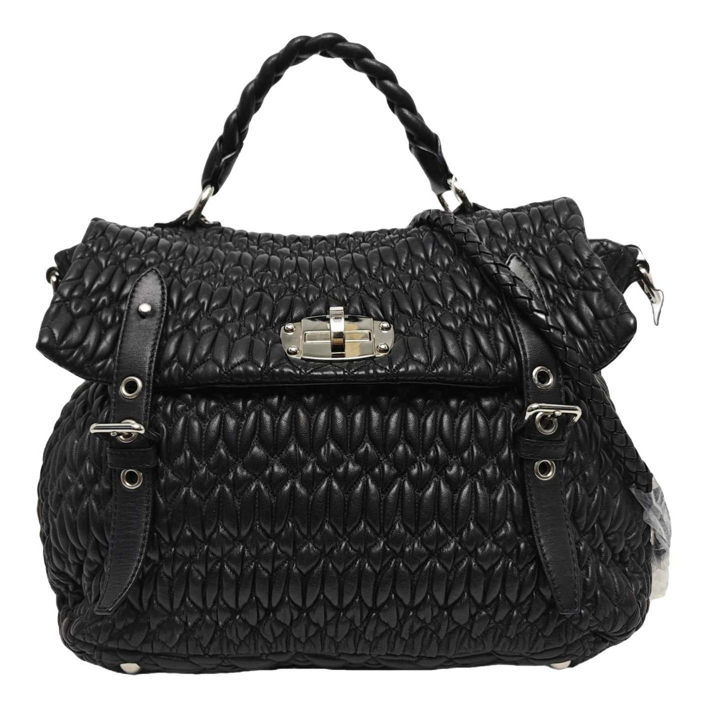 Leather handbag
