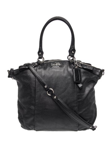 Leather Top Handle Bag