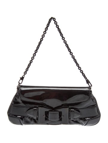 GG Canvas Dialux Queen Bow Clutch
