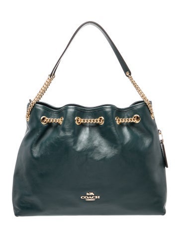 Leather Top Handle Bag