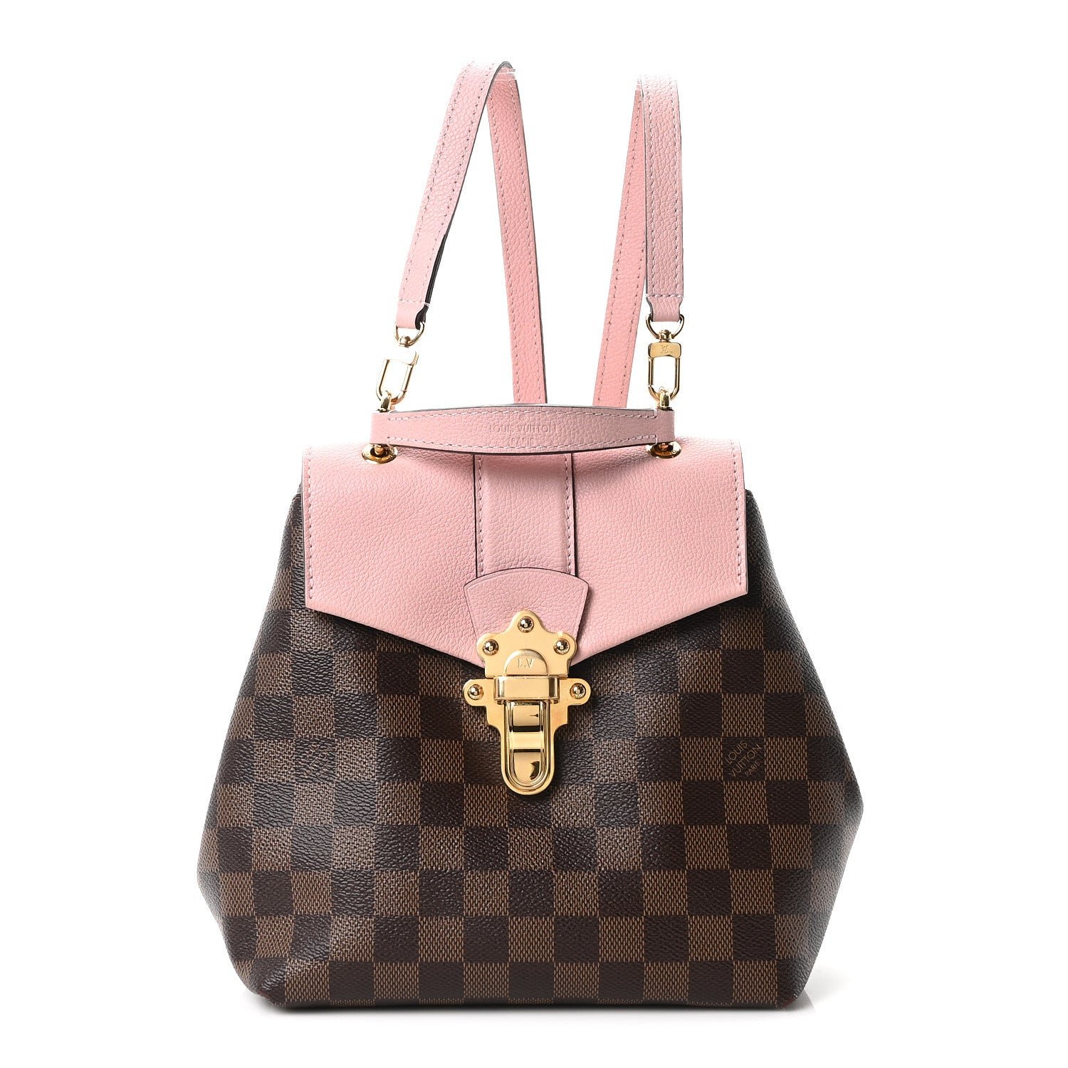 Louis Vuitton Damier Ebene Clapton Backpack Magnolia