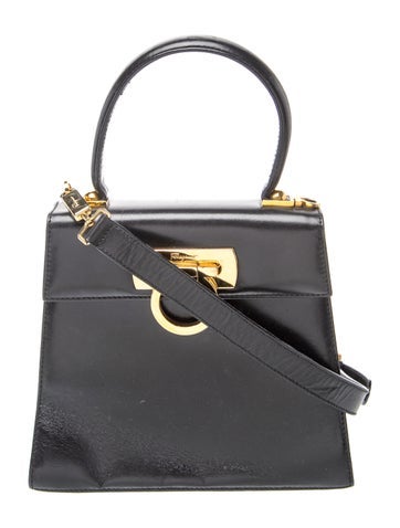 Ferragamo Gancini Top Handle Bag