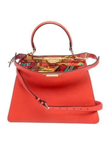 Leather Peekaboo Medium