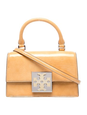 Patent Leather Top Handle Bag