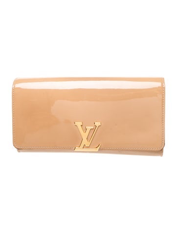 Vernis Patent Leather Louise Clutch