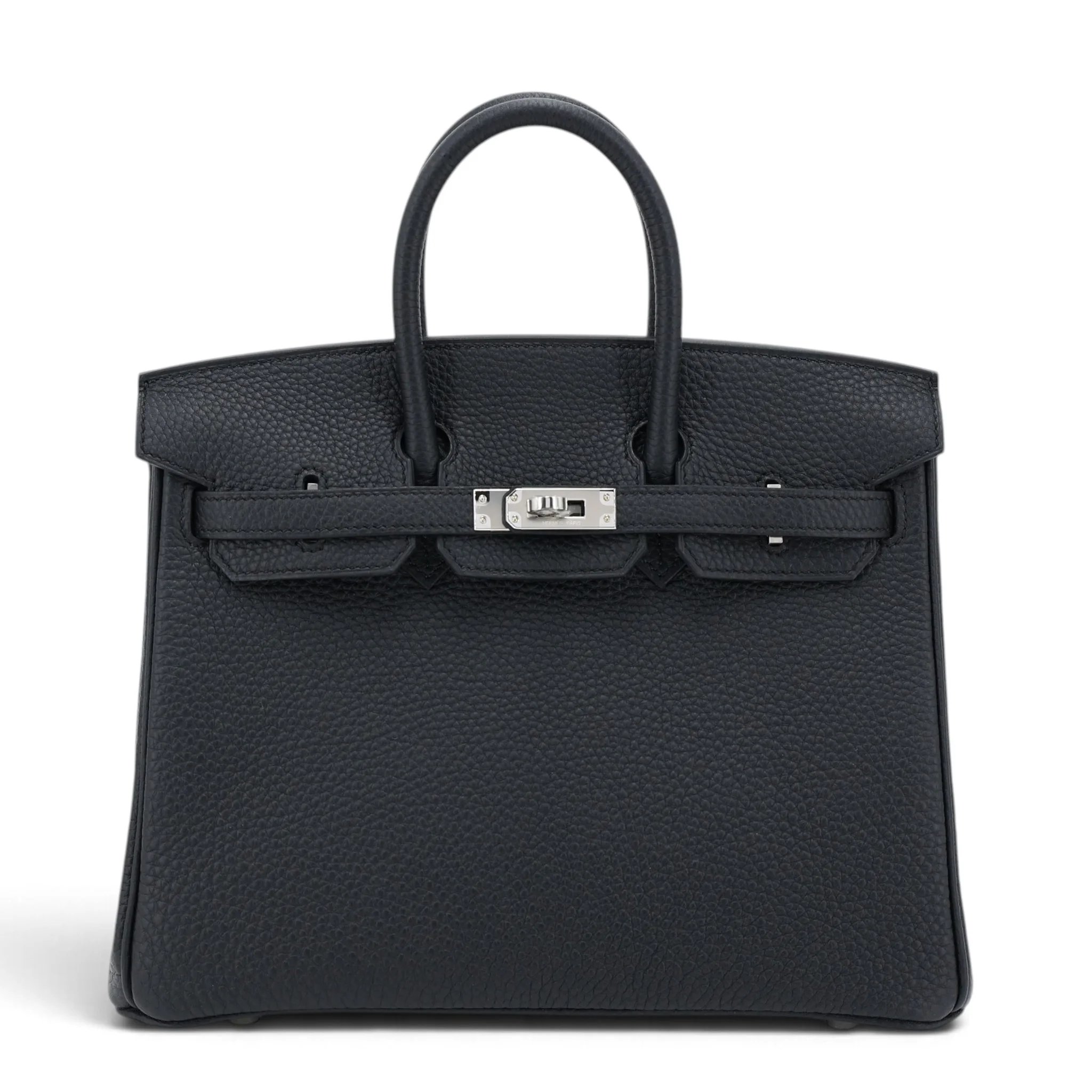 Brand New ( Rank N ) HERMÈS Birkin 25 Noir (89) Togo Palladium hardware G (2026)