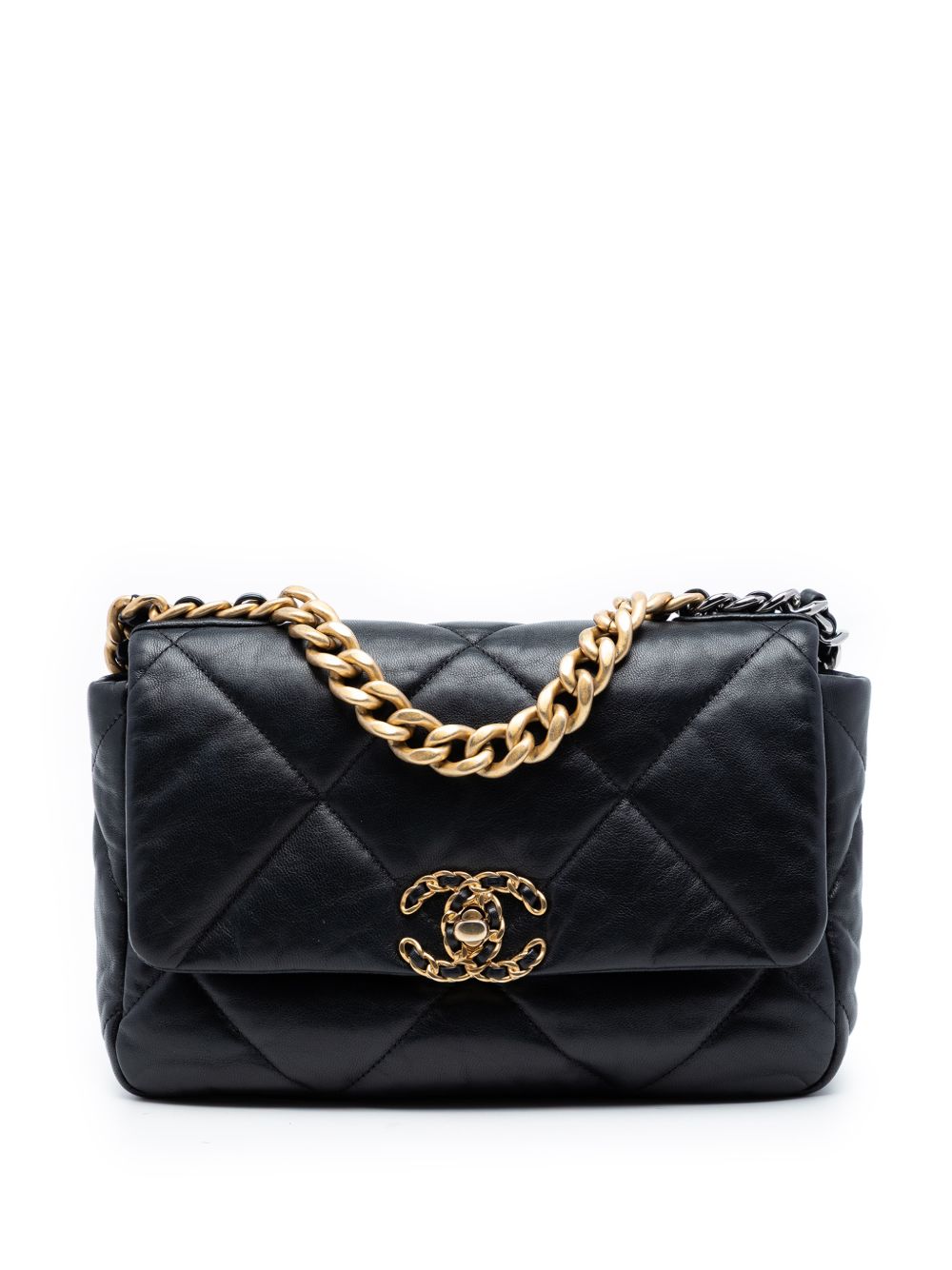 2020 Medium Lambskin 19 Flap satchel