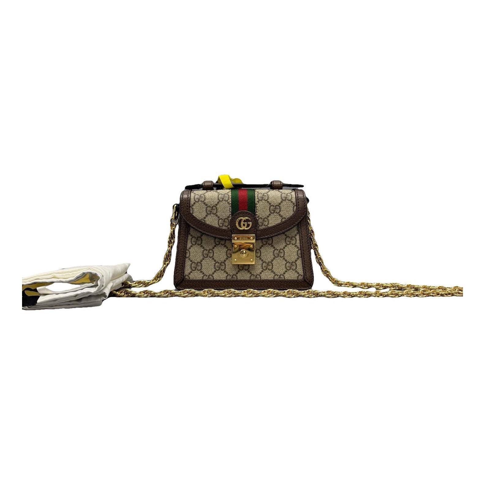 Ophidia Flap Top Handle cloth handbag