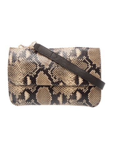 Snakeskin Crossbody Bag