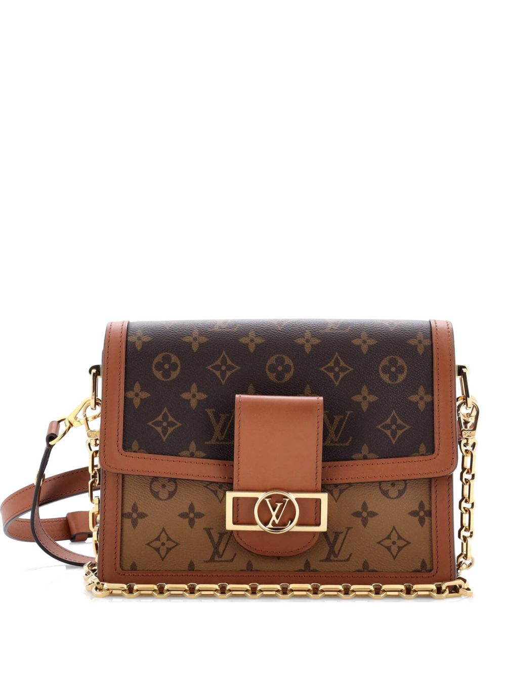 Louis Vuitton Dauphine Reverse Monogram Canvas MM shoulder bag