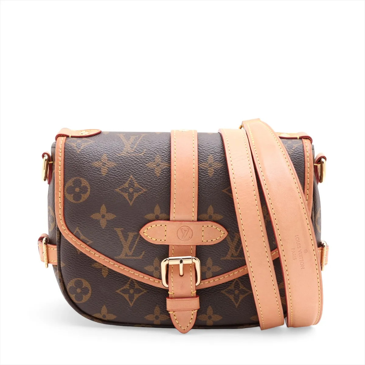 Louis Vuitton Monogram Saumur BB M46740 Brown There was an RFID response