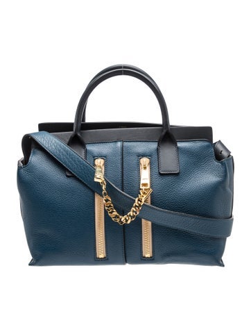 Chain-Link Top Handle Bag