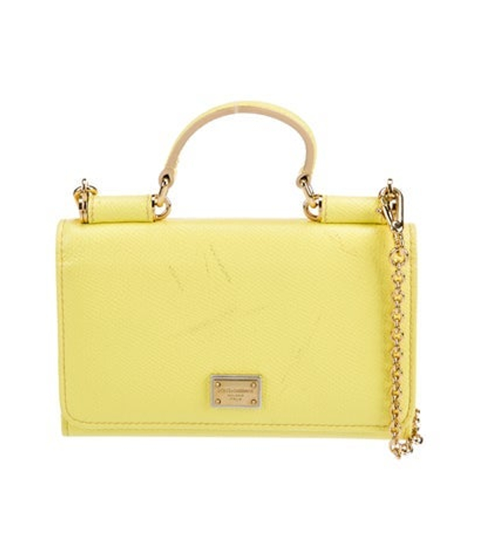 Dolce & Gabbana Gabbana Saffiano Leather Crossbody Bag