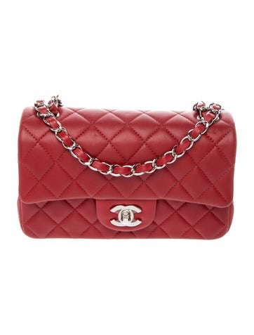 Classic Rectangular Mini Flap Bag w/Tags