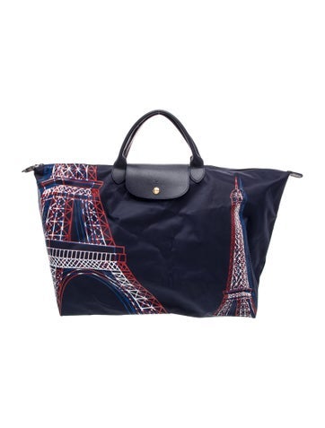 Longchamp Nylon Weekender Bag