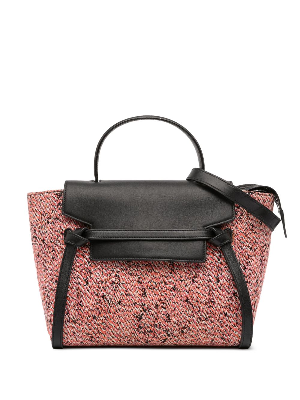 Celine 2017 Micro Tweed Belt satchel