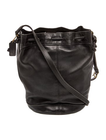 Leather Bucket Bag