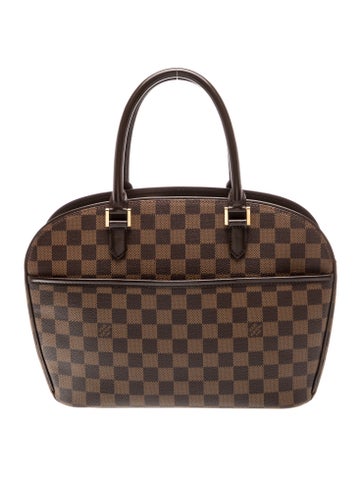 Damier Ebene Top Handle Bag