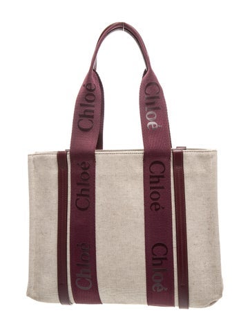Chloe Canvas Woody Tote