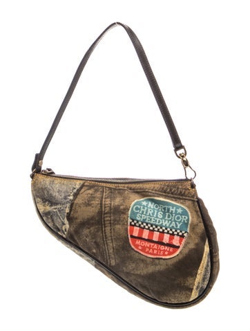 Denim Saddle Pochette