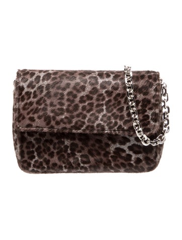 Judith Leiber Ponyhair Shoulder Bag