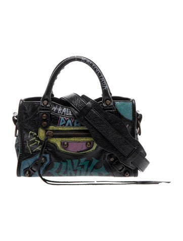 Balenciaga Graffiti Motocross Classic City Mini