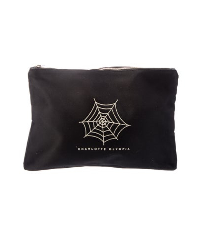 Charlotte Olympia Olympia Satin Clutch