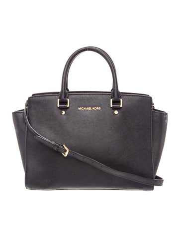 Leather Top Handle Bag