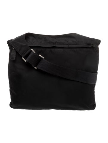 Tessuto Nylon Messenger Bag