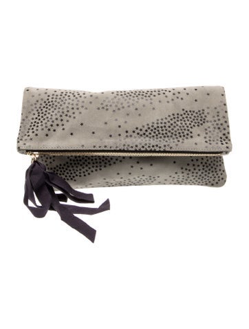 Suede Clutch