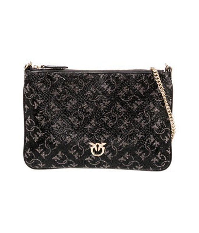 Pinko Crystal Clutch W Tags