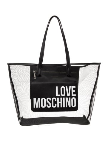 Moschino Leather Tote