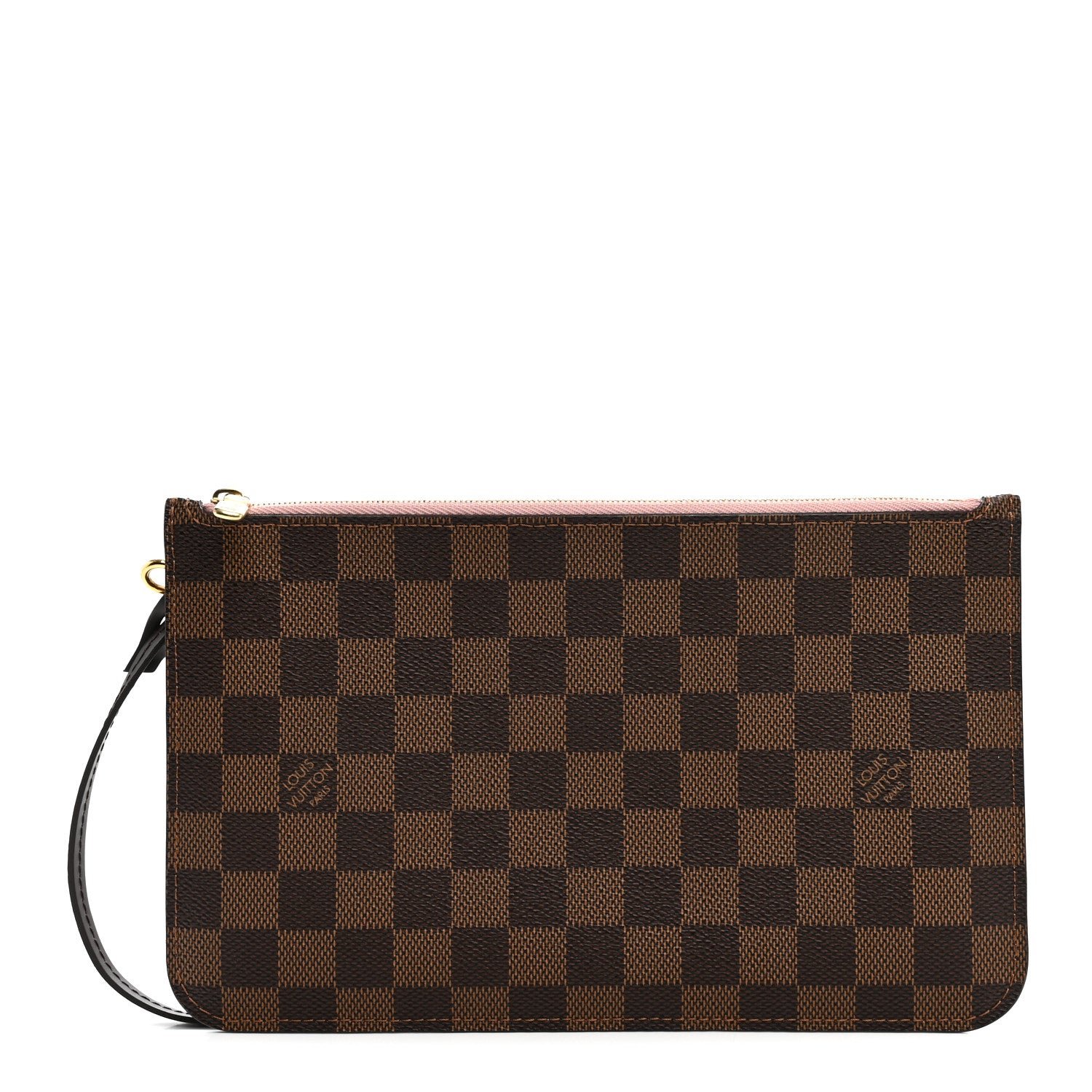 Louis Vuitton Damier Ebene Neverfull MM GM Pochette Rose Ballerine
