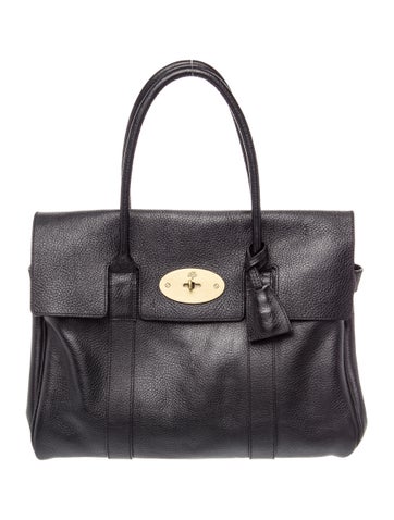 Leather Top Handle Bag