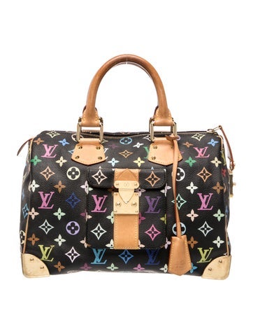 Multicolore Monogram Speedy 30