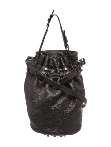 Leather Bucket Bag