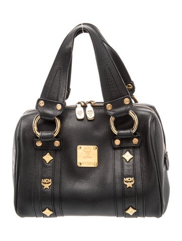 Leather Top Handle Bag