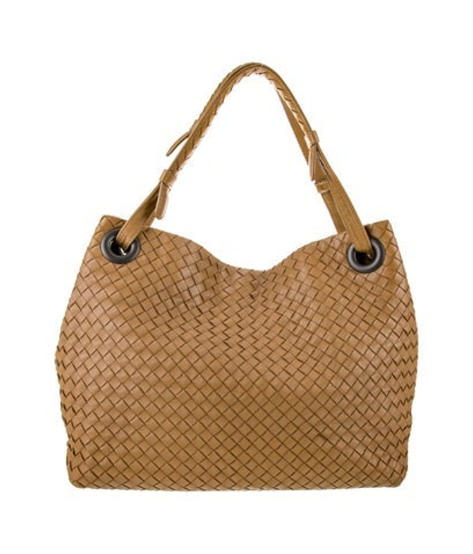 Bottega Veneta Veneta Intrecciato Top Handle Bag