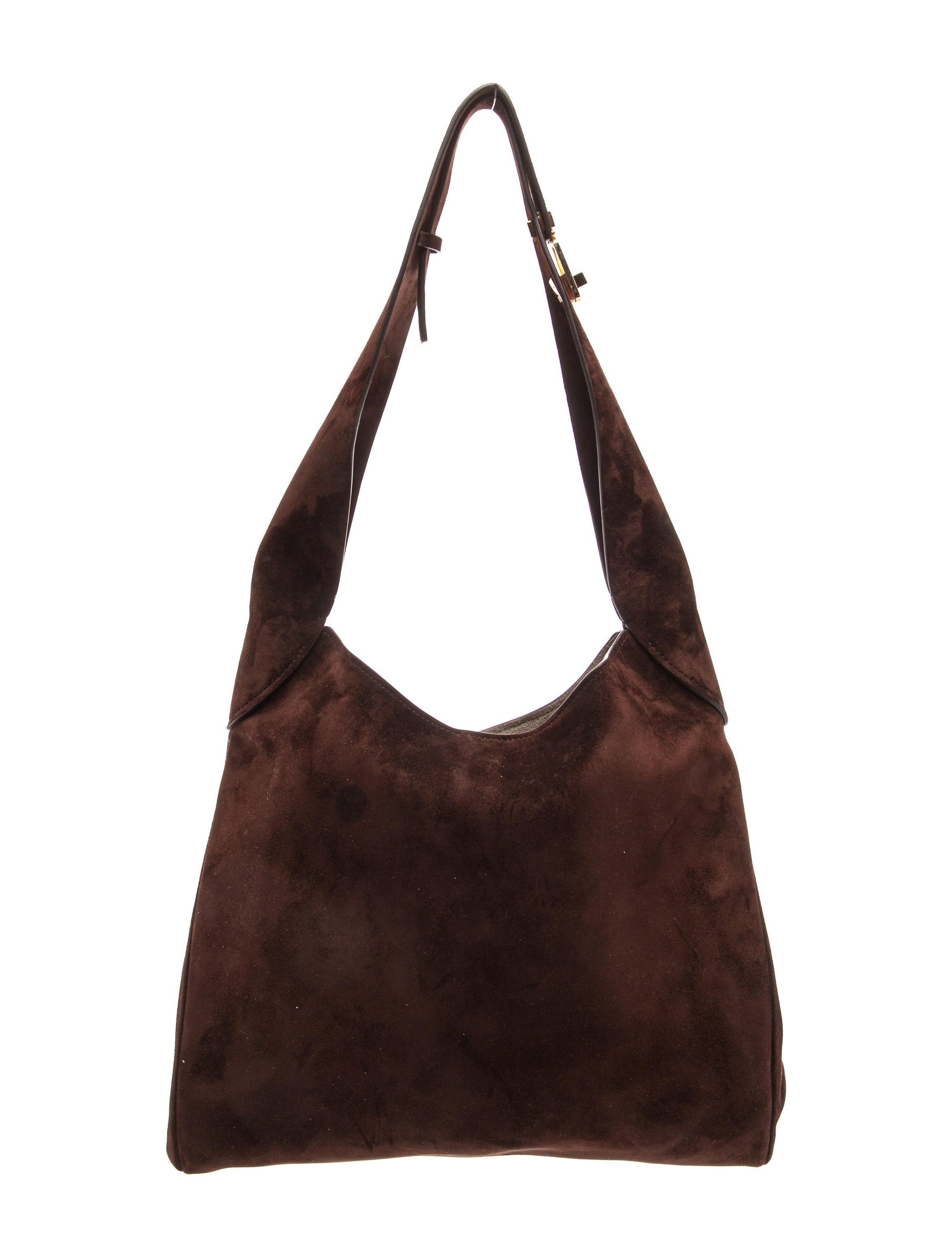 Suede Hobo Large