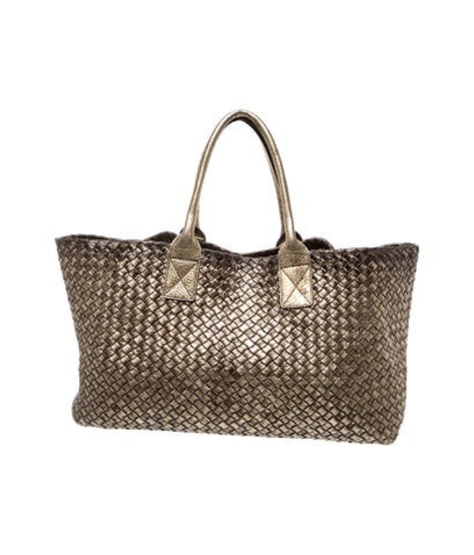 Bottega Veneta Veneta Intrecciato Cabat Medium Vintage