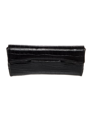 TOTEME Embossed Leather Clutch