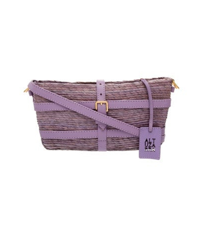 Altuzarra Raffia Shoulder Bag