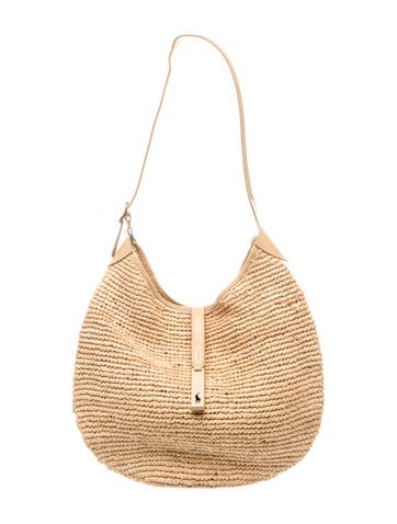 Raffia Shoulder Bag