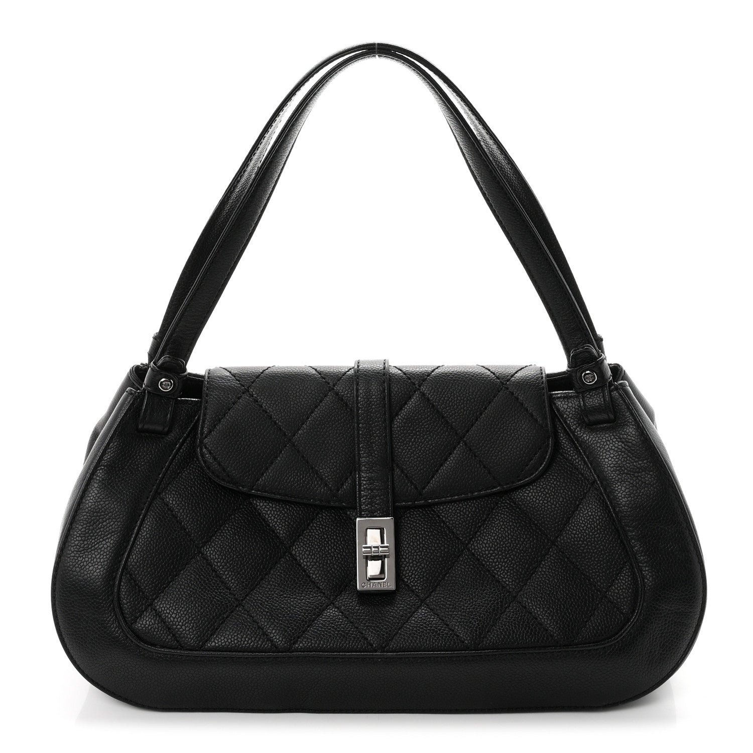 Chanel Caviar Quilted Small Mademoiselle Flap Bag Black