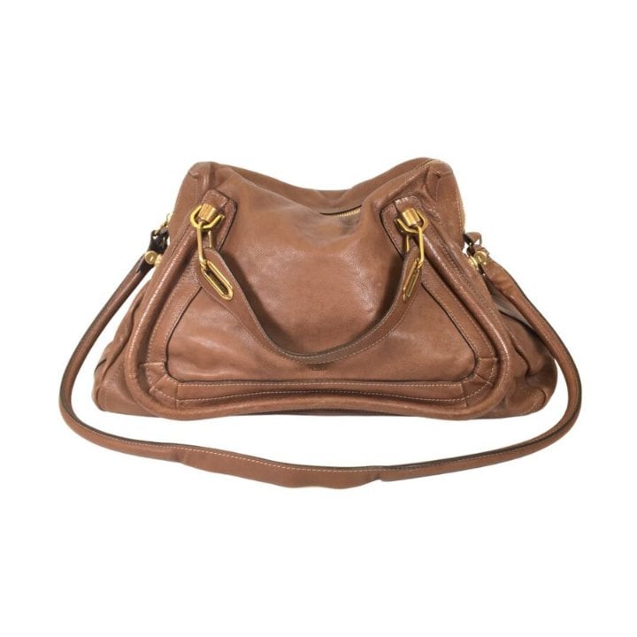 Chloè Large Leather Paraty Bag