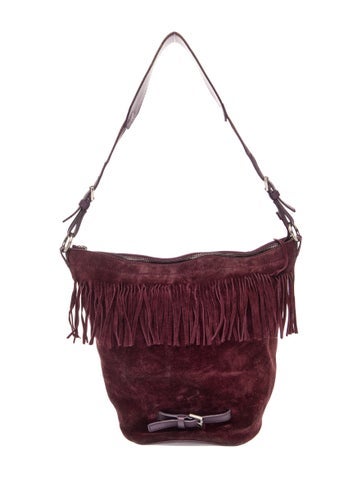 Suede Shoulder Bag