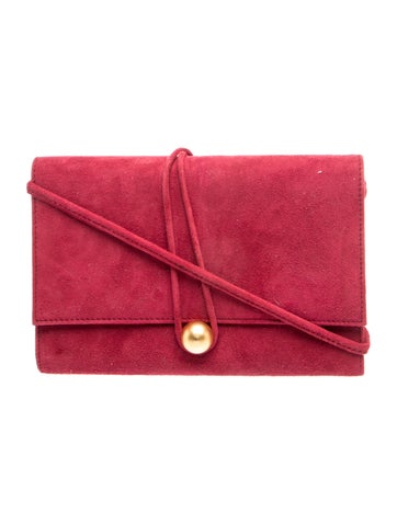 Suede Crossbody Bag