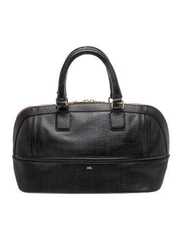 A.P.C. Leather Top Handle Bag