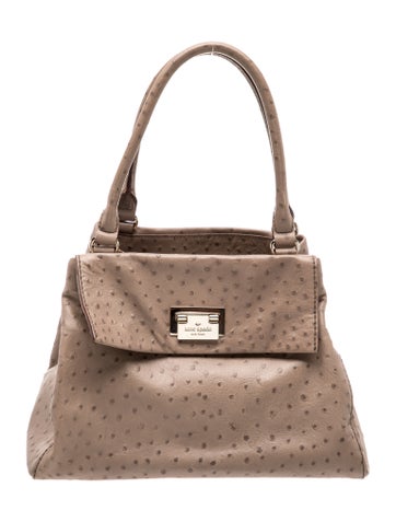 Kate Spade Ostrich Shoulder Bag