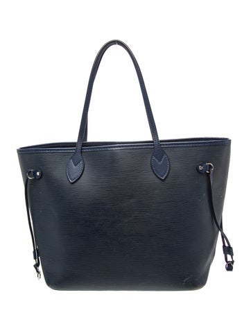 Epi Leather Neverfull w/Pouch MM